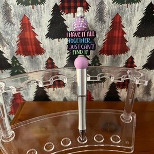 ✨New✨ Hand Beaded Pen 💜